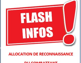 REVALORISATION ALLOCATION DE RECONNAISSANCE DU COMBATTANT