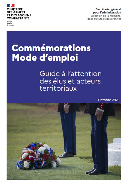 GUIDE COMMEMORATIONS – MODE D’EMPLOI –  OCTOBRE 2025